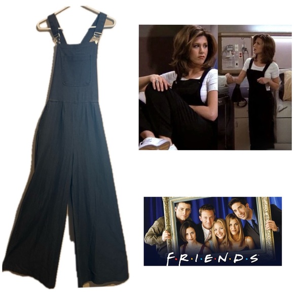 BOTIQUE Pants - NWT Rachel Green ASO Friends W Med Gray Blackish Wide length overall w fr pocket